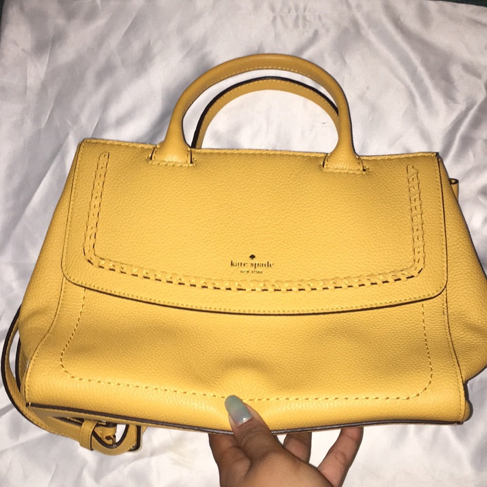 Yellow Kate Spade purse